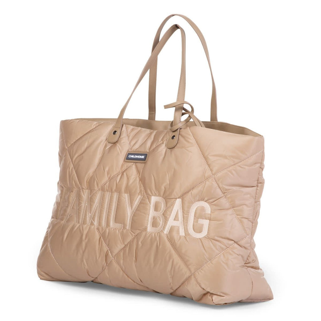 Family Bag Verzorgingstas - Gewatteerd - Beige