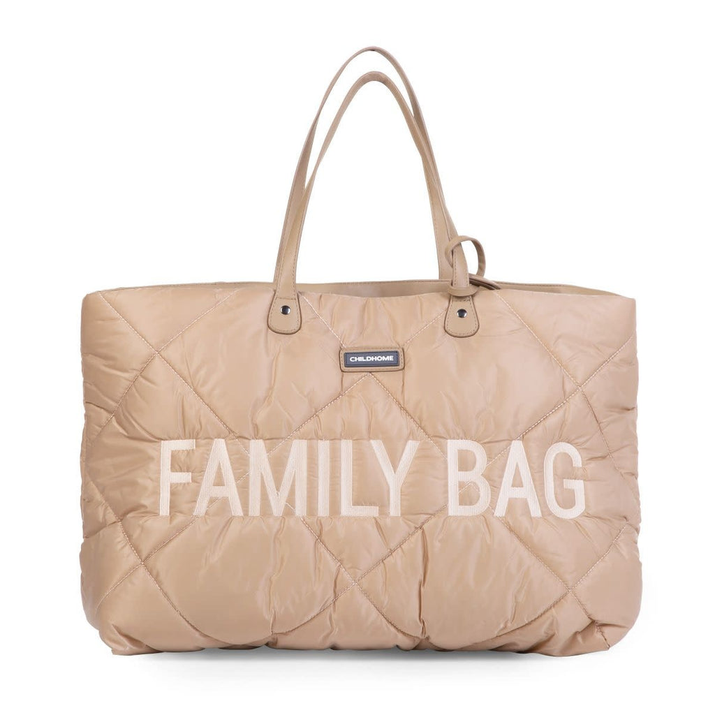 Family Bag Verzorgingstas - Gewatteerd - Beige