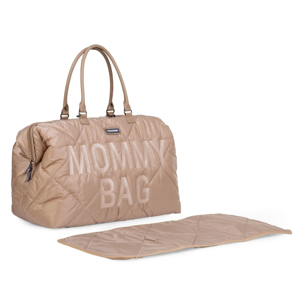 Mommy Bag Verzorgingstas - Gewatteerd - Beige