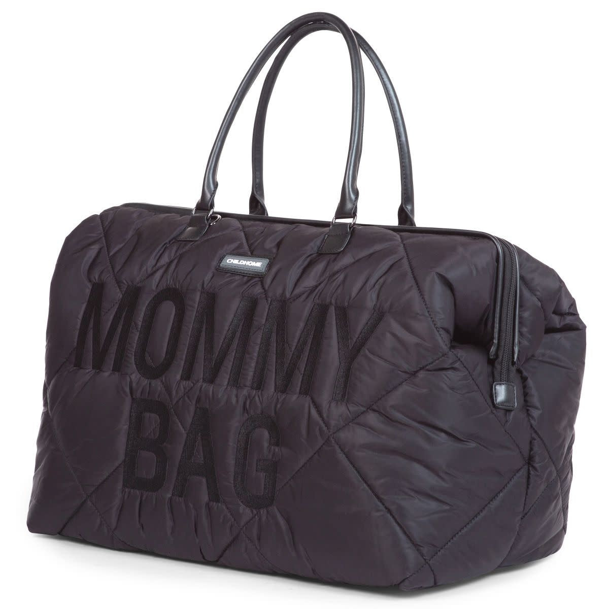 Mommy Bag Verzorgingstas - Gewatteerd - Zwart