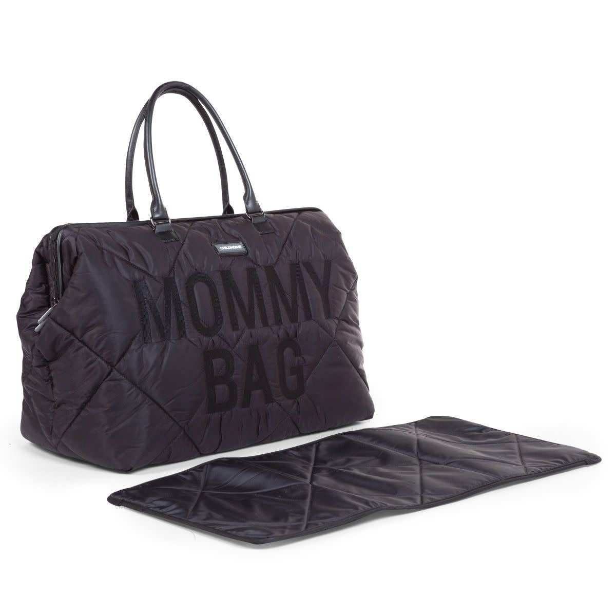 Mommy Bag Verzorgingstas - Gewatteerd - Zwart