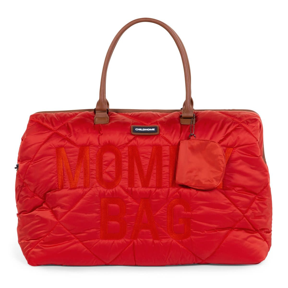Mommy Bag Verzorgingstas - Gewatteerd - Rood