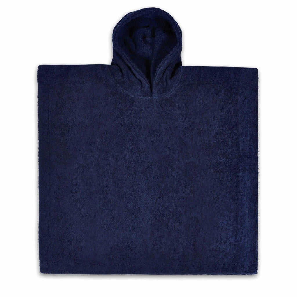 Poncho marineblauw