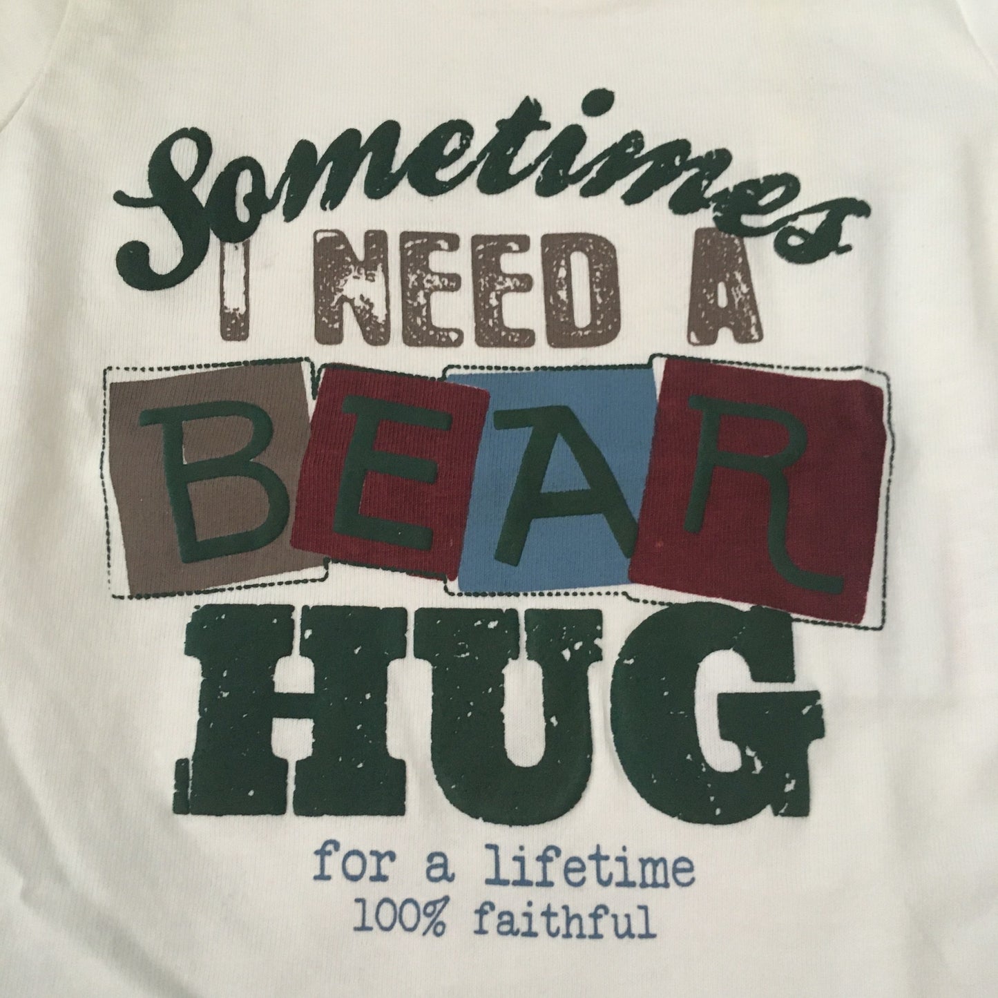 Sometimes i need bear wit