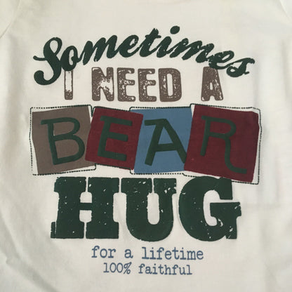 Sometimes i need bear wit