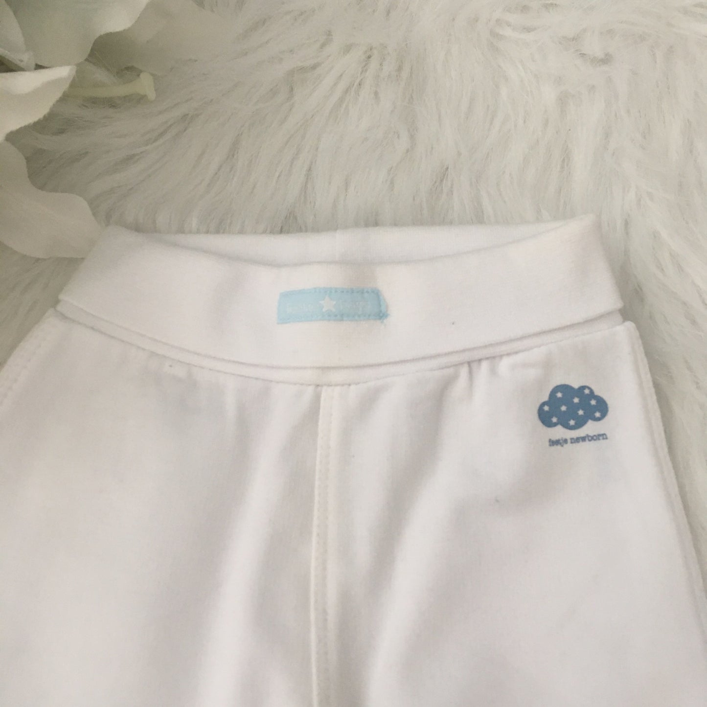 Broek sweat blue clouds