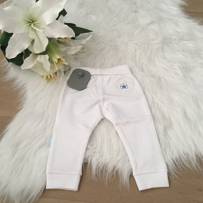 Broek sweat blue clouds