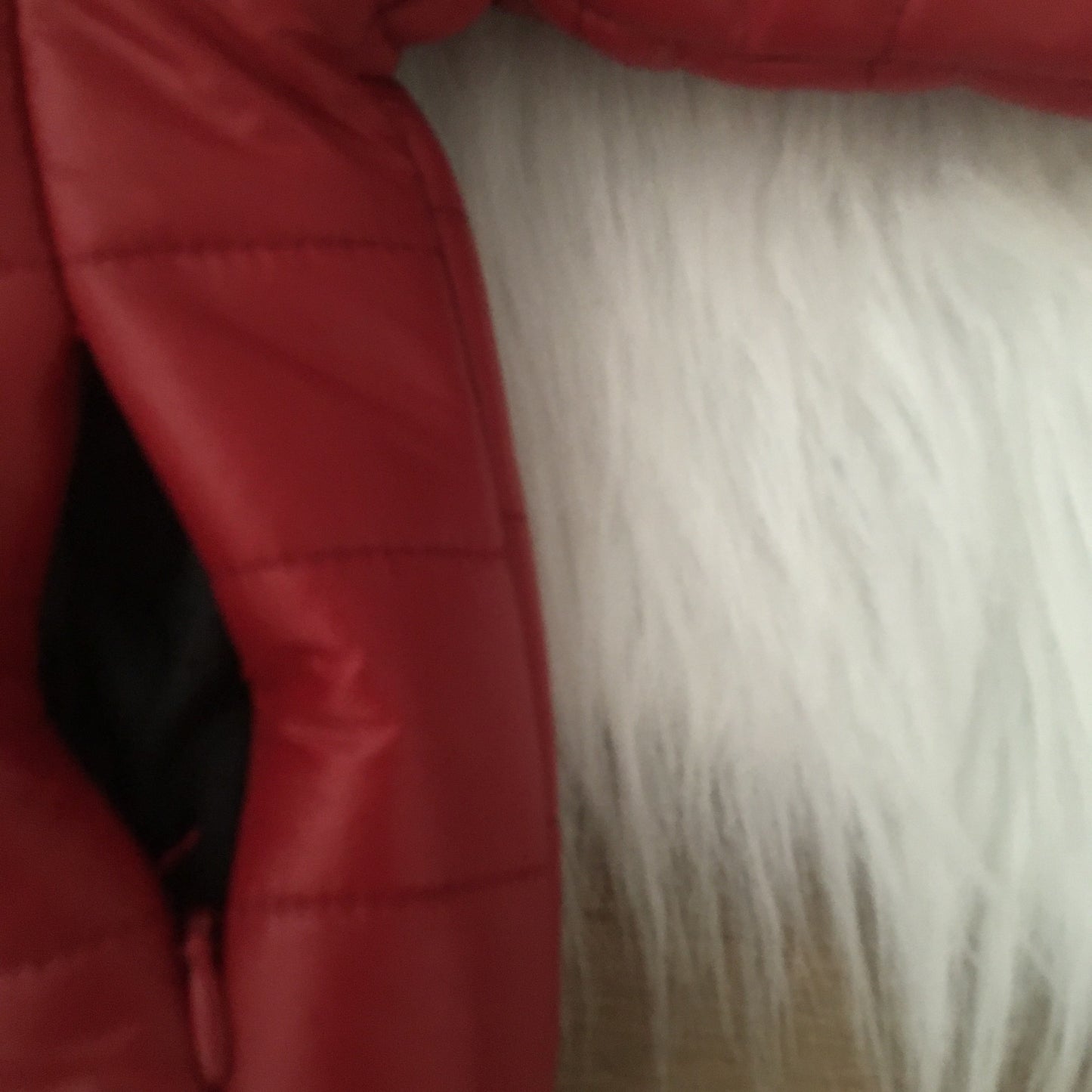 Bubbly jacket rood
