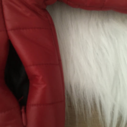 Bubbly jacket rood