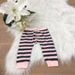 Pants girl striped