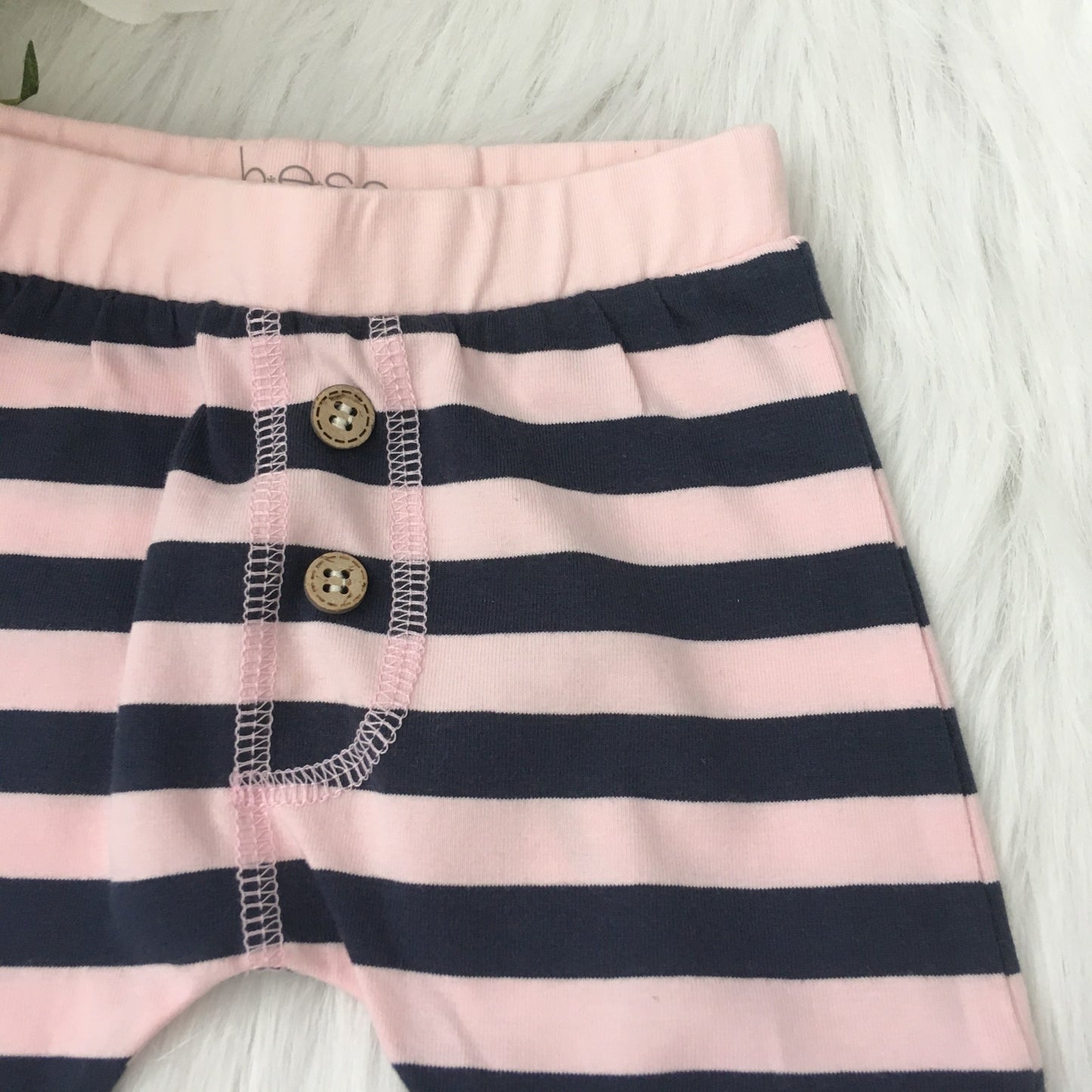 Pants girl striped