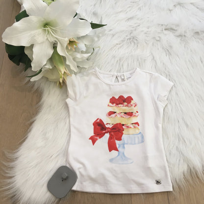 T-shirt met taartje