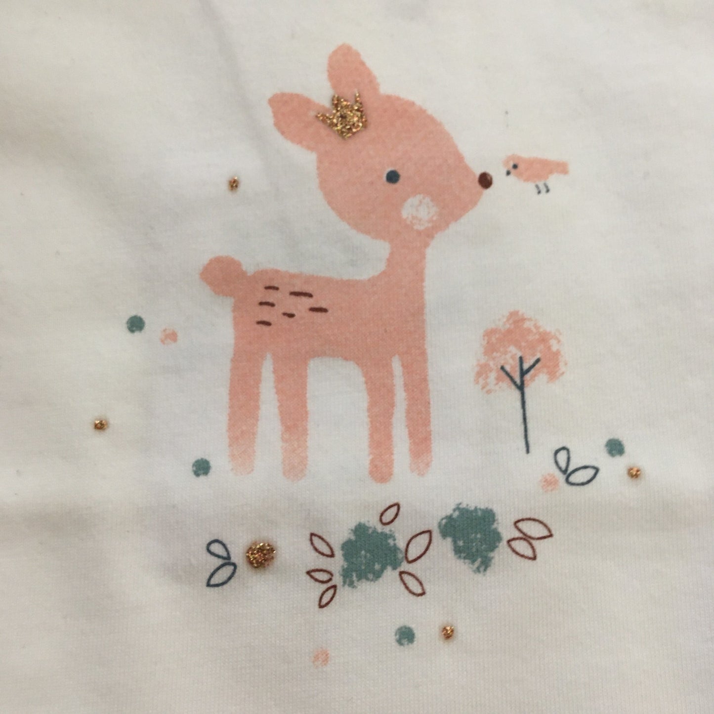 T-shirt Ecru Bambi