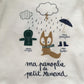T-shirt ma panoplie de petit renard ecru