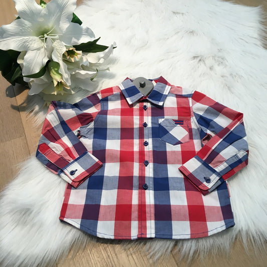 Hemd birba ruit rood