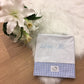 Laken Vichy blauw (75x100cm)