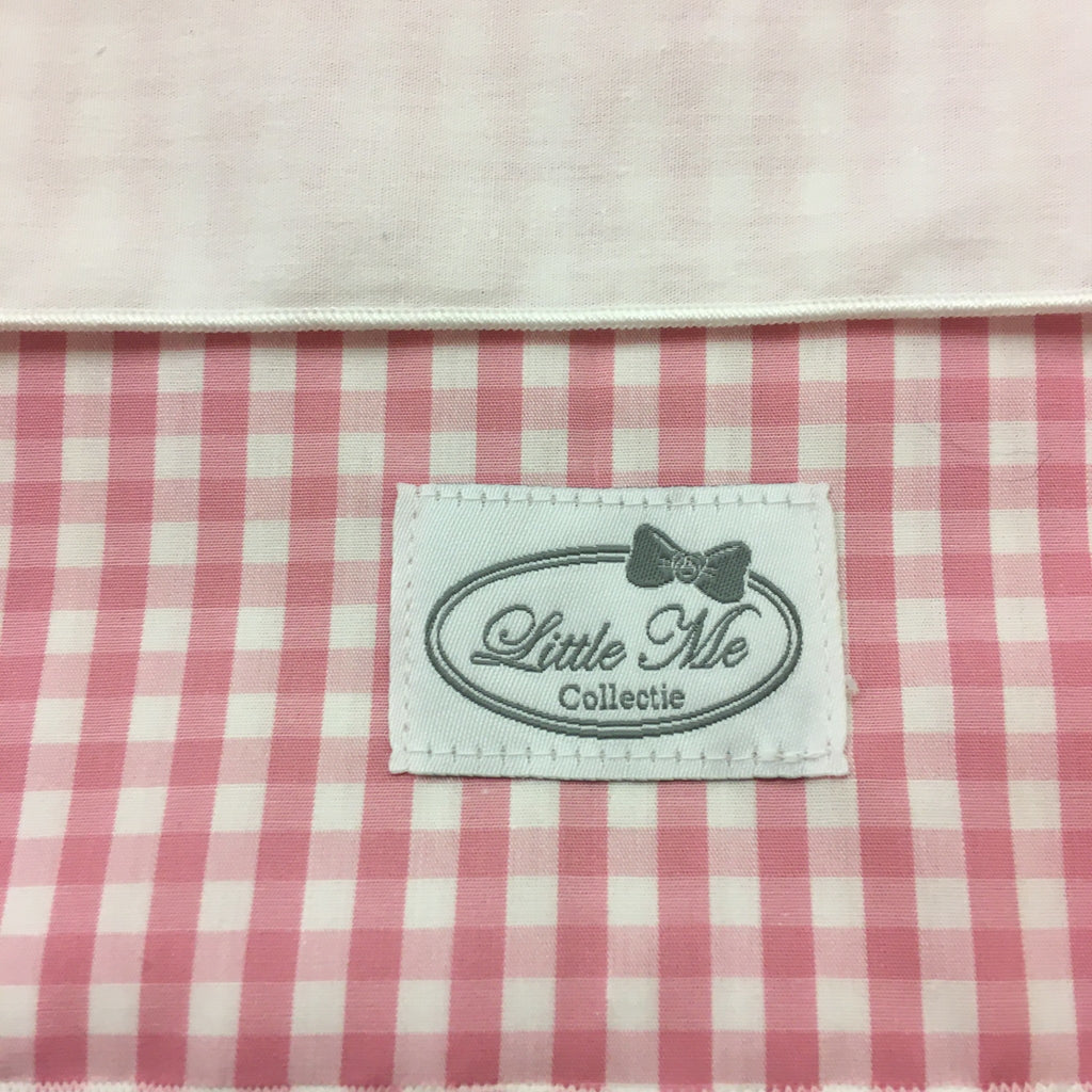 Laken Vichy roze (75x100cm)