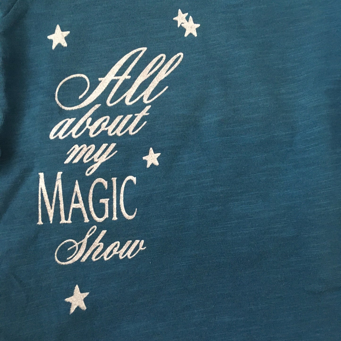 All about my magic show blauw