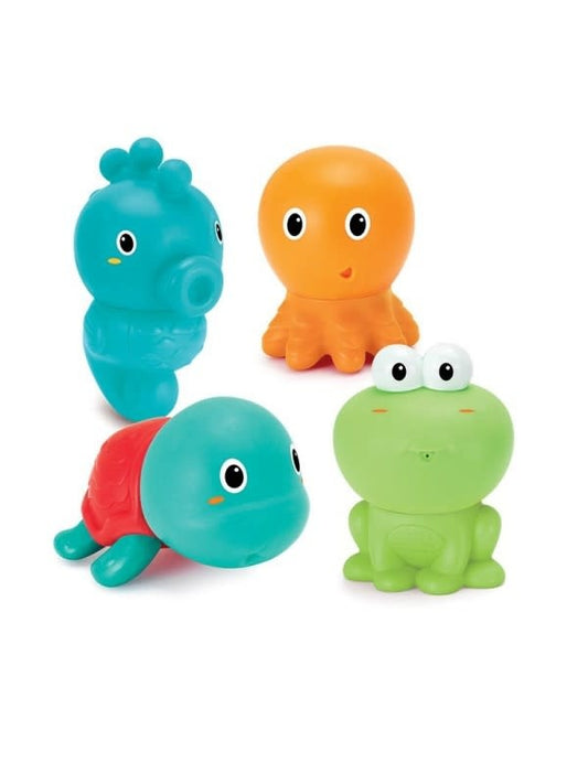 Infantino - Bath - Plug & Play Squirters (4pcs)