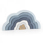 Regenboogpuzzel Wolk Blauw