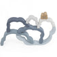 Regenboogpuzzel Wolk Blauw