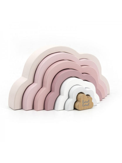 Regenboogpuzzel Wolk Roze