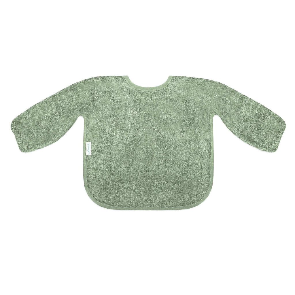 Mouwslab Uni stone green