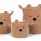 Opbergmand - 40x40x40 Cm - Teddy - Bruin