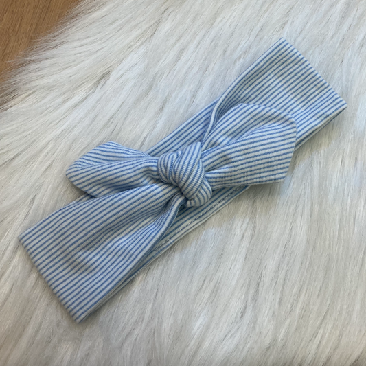 Haarlintje blauwe streepjes