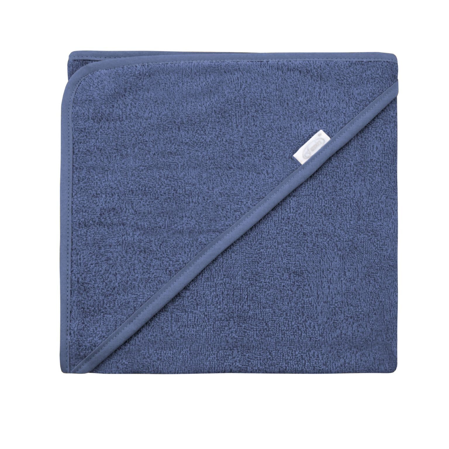 Babycape silkblauw