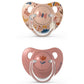 Suavinex - Forest - Soother - Sili. - Flat - 6/18M Pink DUO